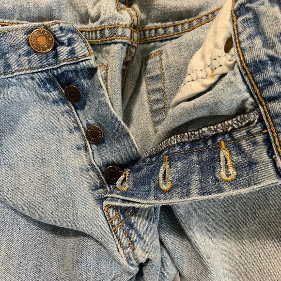 Abercrombie & Fitch Jeans Sz 6 Button Fly - Picture 7 of 7